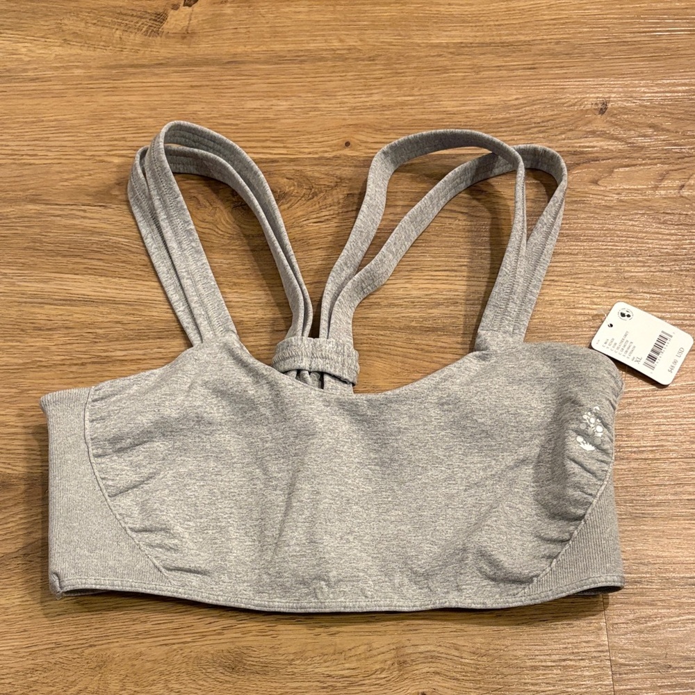 FP Movement by Free People Light Gray Sports Bra